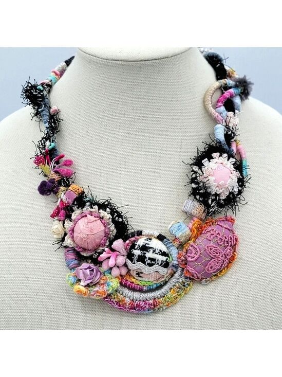 Etsy Jewelry - Handmade Necklace Multicolor Made By An Etsy Artisan #2035
